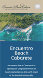 Mobile Screenshot of encuentrobeachcabarete.com